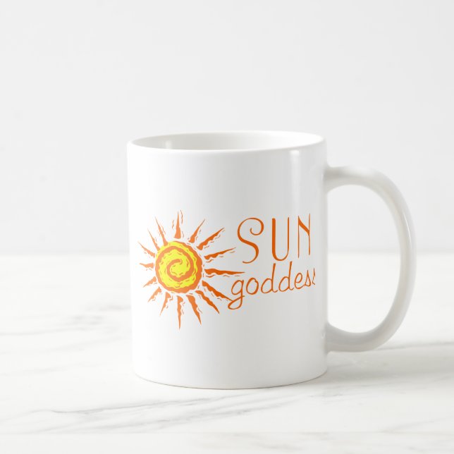 Sun Goddess Coffee Mug (Right)