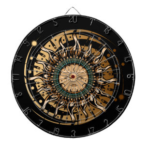 Sun Goddess  Dartboard