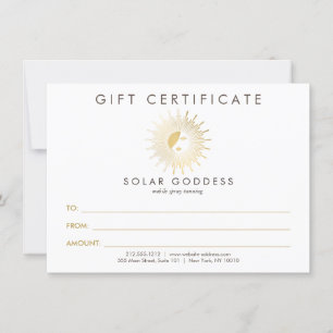 Sun Goddess Girl Logo Spray Tanning Gift Card