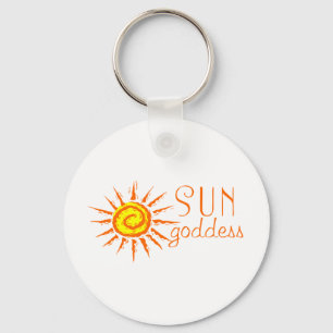 Sun Goddess Key Ring