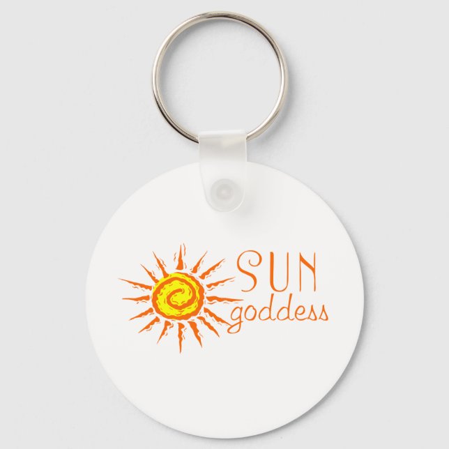 Sun Goddess Key Ring (Front)