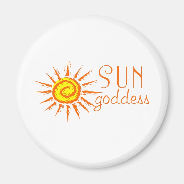 Sun Goddess Magnet (Front)