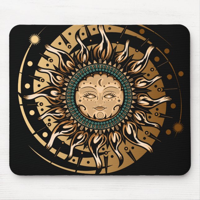 Sun Goddess Mouse Pad (Front)