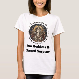 Sun Goddess & Sacred Serpent T-Shirt