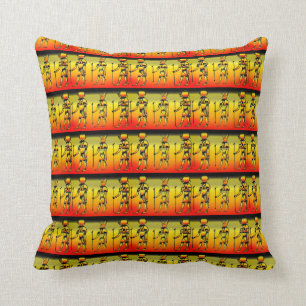 Sun Gods Everywhere - Side 1 dark, side 2 Light Cushion