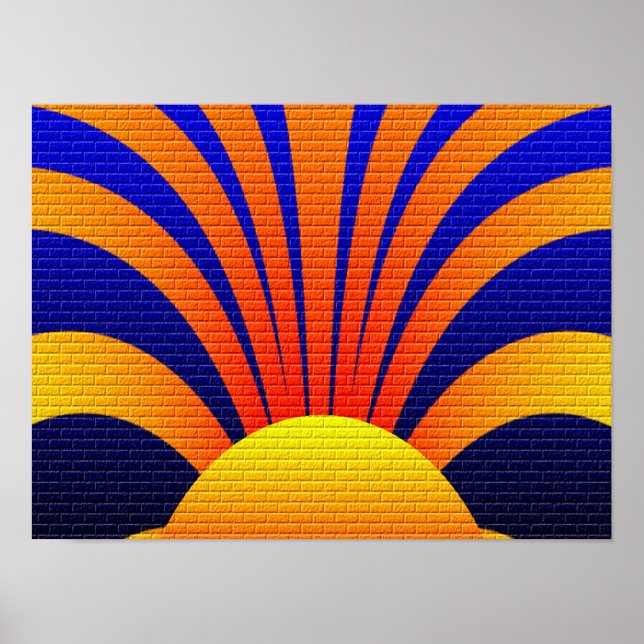 Sun Graffiti Poster (Front)