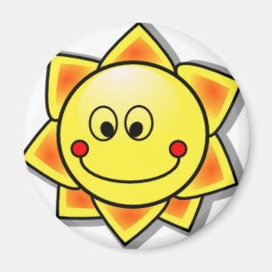 Sun Happy Sun Magnet