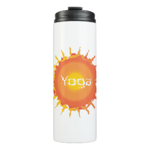 Sun Hot Yoga Thermal Tumbler