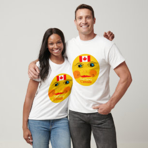 Sun image for Men's-Poly-Cotton-Blend-T-Shirt T-Shirt