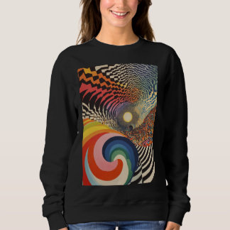 sun in a diffrent look by art sweatshirt
