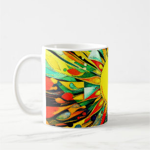 Sun In Abstract 910 Coffee Mug