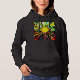 Sun In Abstract 910 Hoodie