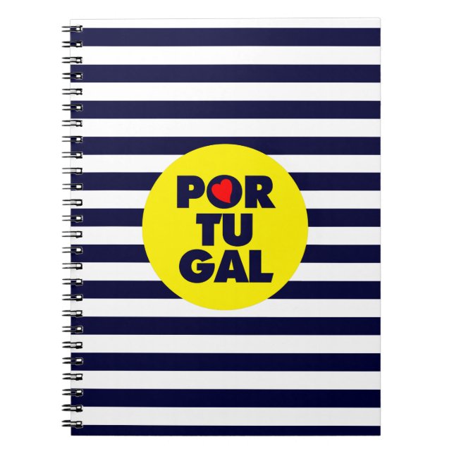Sun in Portugal Notebook (Front)
