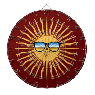 Sun in Shades Dartboard