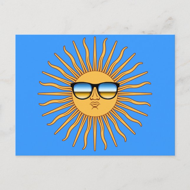 Sun in Shades Postcard (Front)