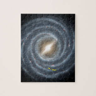 Sun in  the Milky Way NASA Jigsaw Puzzle