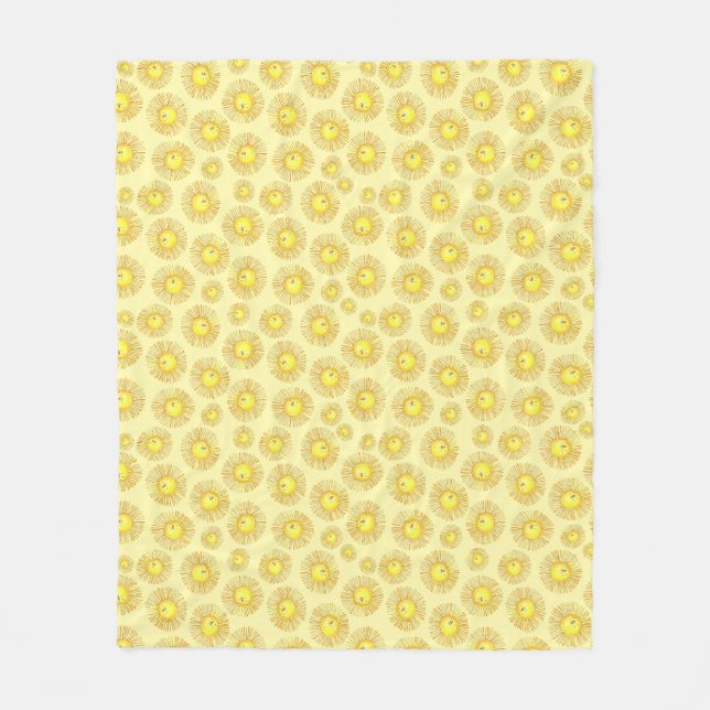 Sun is Shining -  Fleece Blanket (Front)