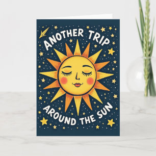 Sun Journey Birthday Card