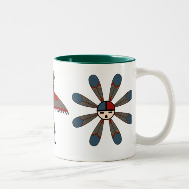 Sun Journey Two-Tone Coffee Mug (Right)