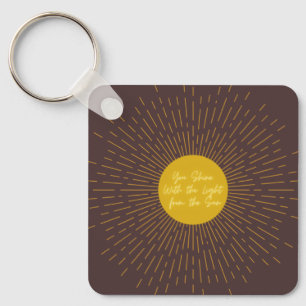 Sun Keychain