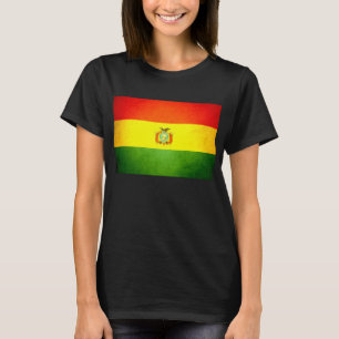 Sun kissed Bolivia Flag T-Shirt