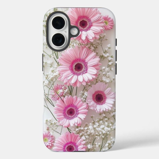 Sun-Kissed Daisy & Sunflower Collage Case-Mate iPhone Case (Back)