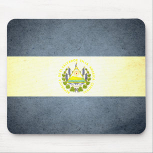 Sun kissed El Salvador Flag Mouse Pad