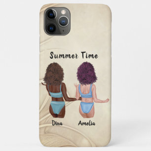 Sun Kissed Friendship: Summer Vibes with My Bestie iPhone 11 Pro Max Case