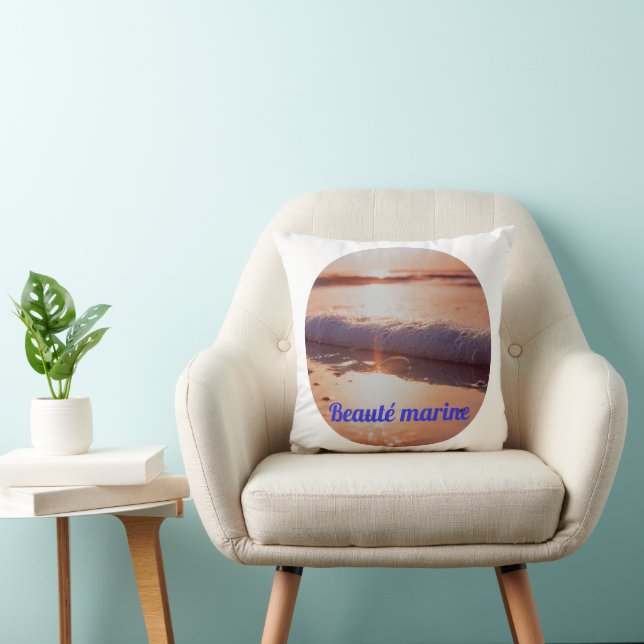 Sun-kissed marine beauty layer cushion (Chair)