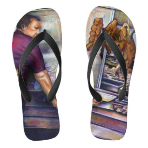 Sun-Kissed Singapore Thongs