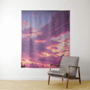 Sun-kissed Sky Tapestry