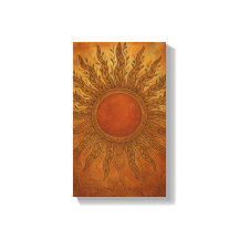 Sun-Kissed Spirit – Boho Sun Canvas Wall Art