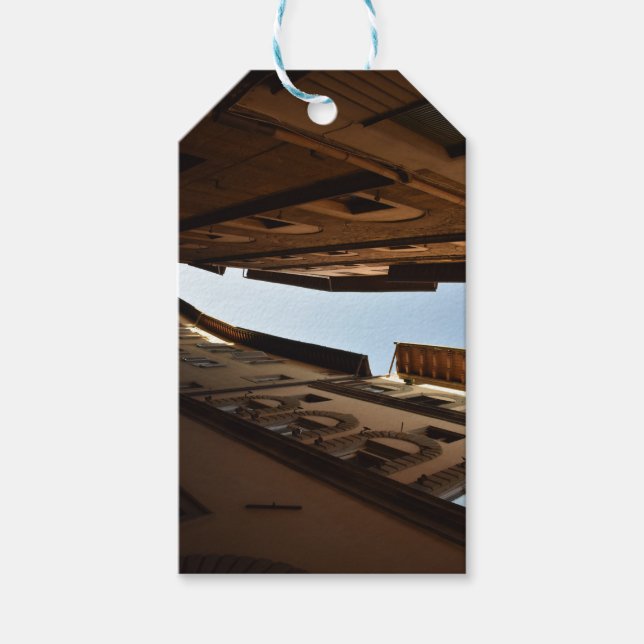 Sun-kissed Street Gift Tags (Front)