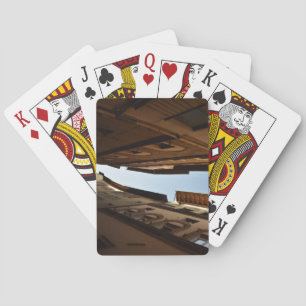 Sun-kissed Street Playing Cards