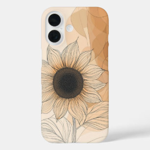 Sun-Kissed Sunflower iPhone 16 Case