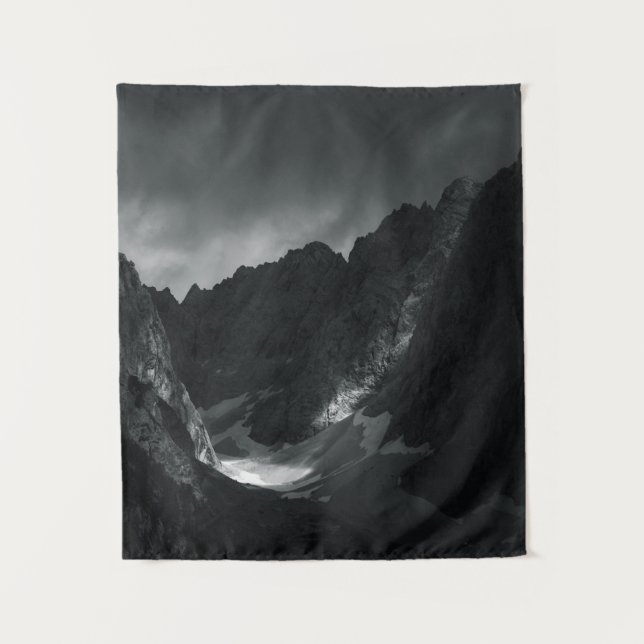 Sun light through dark clouds tapestry (Front)