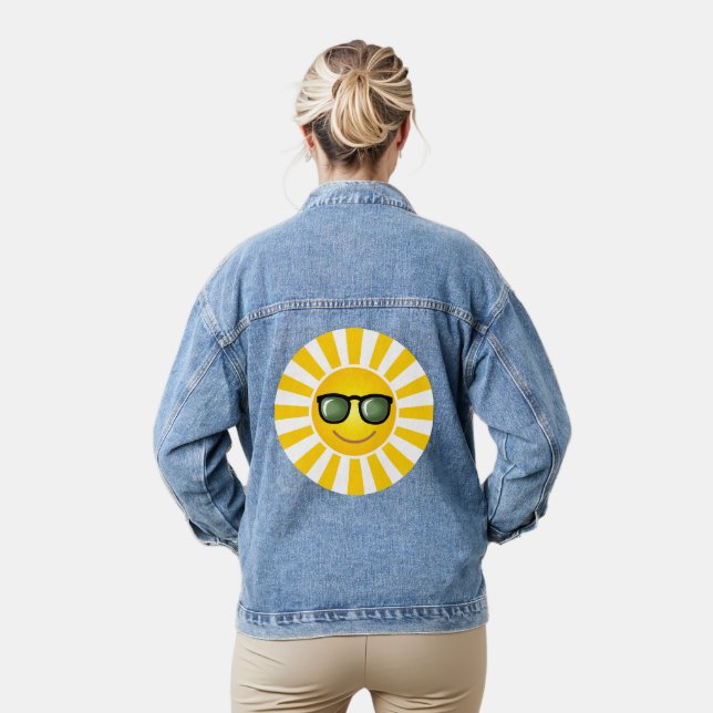 Sun Lover Denim Jacket (Model)