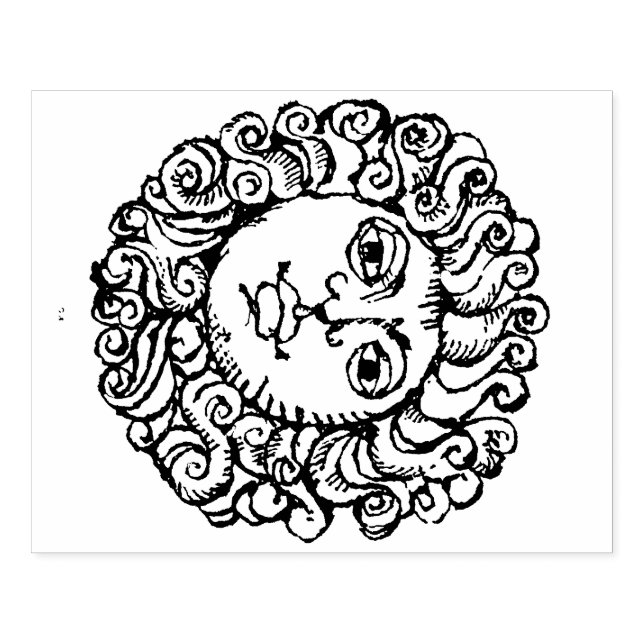 Sun Man Design Stamp Tool (Imprint)