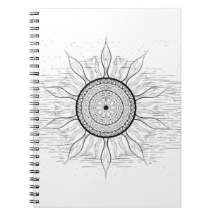 Sun Mandala 1 Notebook