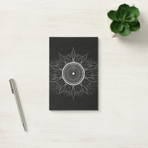 Sun Mandala 2 Post-it Notes