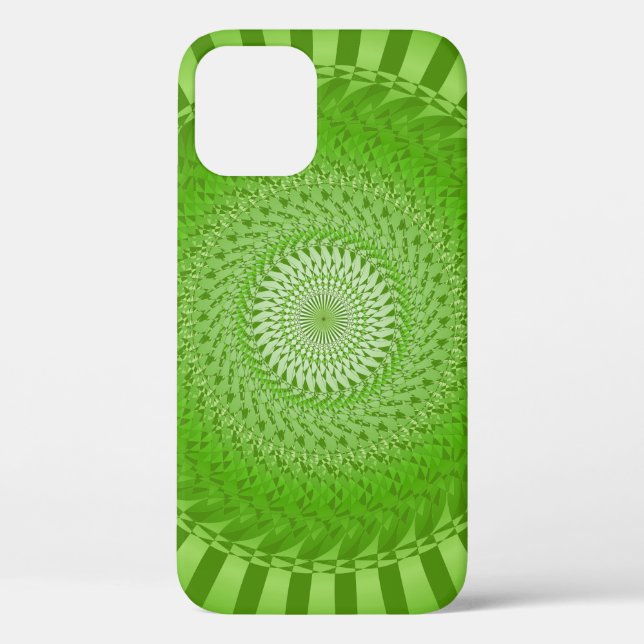 Sun Mandala green Case-Mate Samsung Galaxy Case (Back)