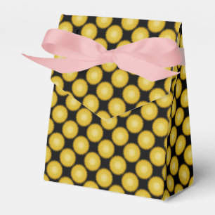 Sun Mandala in Yellow Favour Box