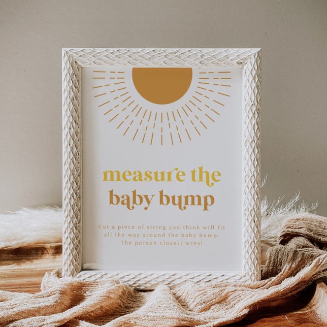 Sun Measure Baby Bump Sign (Creator Uploaded)