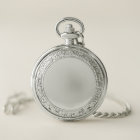 Sun Moon And Stars Celestial Pocket Watch