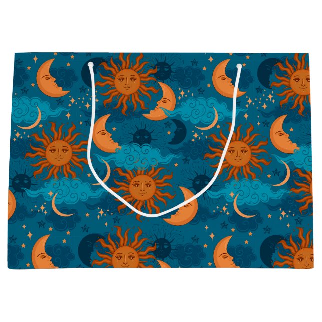 Sun, Moon and Stars Gift Bag (Front)