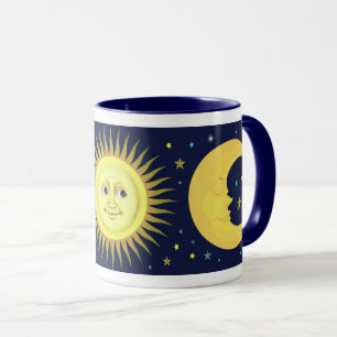 Sun, Moon and Stars Mug