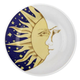 Sun & Moon Face Door or Drawer Pulls