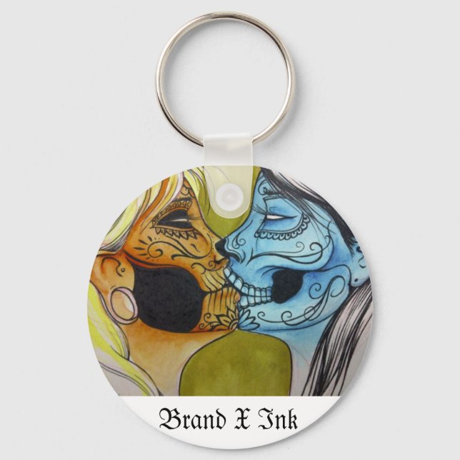 Sun & Moon Keychain (Front)