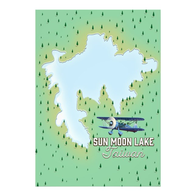 Sun Moon Lake Taiwan Photo Print (Front)