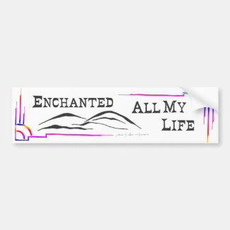 SUN & MOON MTN BUMPER STICKER studio miiri